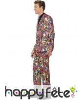 Costume trois pièces néon multicolore, image 2