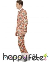 Costumes trois pièces sucreries multicolores, image 2