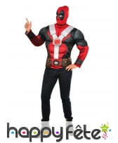 Cagoule T-shirt rembourré de Deadpool pour homme