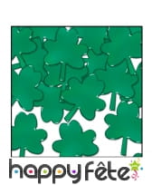 Confettis trèfles verts St Patrick, 28g, image 2