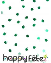 Confettis trèfles verts St Patrick, 28g