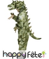 Combinaison verte de dinosaure pour enfant