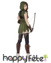 Costume vert de femme archer, image 1