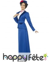 Costume victorien de nounou pour femme, image 1