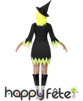 Costume vert et noir de sorcière, image 1