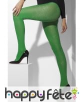Collants vert scintillants, image 1