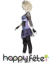 Déguisement années 80 zombie pour femme, image 2