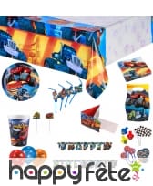 Déco anniversaire Blaze et les Monster Machines