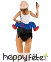 Déguisement à dos d'autruche gonflable, image 2