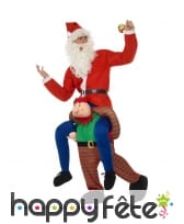 Déguisement à dos d'Elfe de Noël, image 1