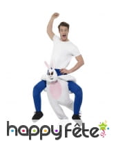 Déguisement à dos de lapin