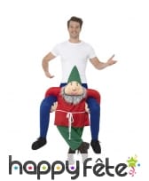 Déguisement à dos de lutin
