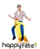 Déguisement à dos de poulet, image 1