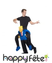 Déguisement à dos de président USA, image 1