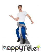 Déguisement à dos de requin, image 1