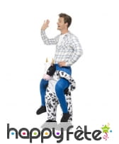 Déguisement à dos de vache, image 1