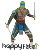 Déguisement adulte de Léonardo, Tortues Ninja