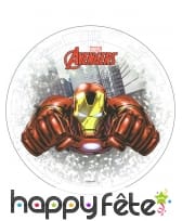 Disque azyme Iron Man Avengers de 20cm