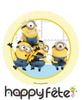 Disque azyme Les Minions de 20.5 cm, image 1