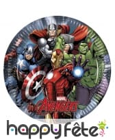 Décorations Avengers power de table d'anniversaire, image 1