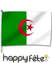 Drapeau Algérie pour supporter 30x46cm