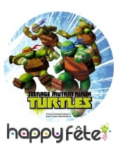 Disque azyme Tortues Ninja, 20 cm