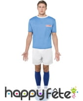 Déguisement babyfoot bleu