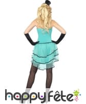Déguisement burlesque bleu sexy, image 2