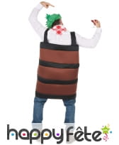 Déguisement baril de vin, image 3