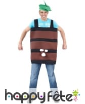 Déguisement baril de vin