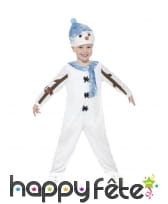 Déguisement bonhomme de neige pour enfant, image 1