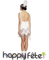 Déguisement blanc jeune fille délurée sexy, image 4