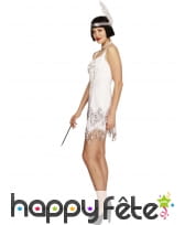 Déguisement blanc jeune fille délurée sexy, image 5