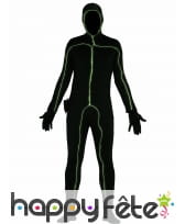 Déguisement bonhomme lumineux pour homme