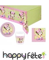 Décoration Bébé Minnie d'anniversaire