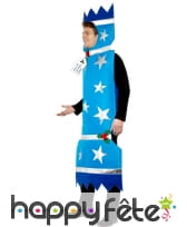 Déguisement biscuit noel bleu, image 2