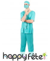 Déguisement bloc opératoire pour adulte, image 1