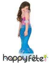 D&eacute;guisement bleu rose de sir&egrave;ne pour enfant, image 1