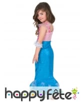 D&eacute;guisement bleu rose de sir&egrave;ne pour enfant, image 2