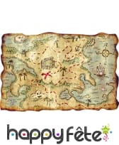 Décor carte au trésor