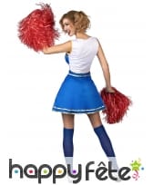 Déguisement cintré bleu de pompom girl, image 2
