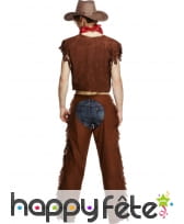 Déguisement cow boy marron, image 1