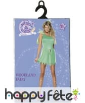 Déguisement costume de fée verte, image 1
