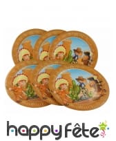 Décos Cowboy et Indien pour table d'anniversaire, image 1