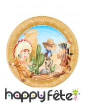 Décos Cowboy et Indien pour table d'anniversaire, image 2