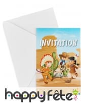 Décos Cowboy et Indien pour table d'anniversaire, image 6