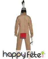 Costume de chef indien beige, image 1