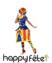 Déguisement carousel lumineux de clown pour femme, image 1