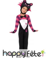 Déguisement chat noir et rose fille