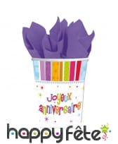 Déco colorée pour gôuter, joyeux anniversaire, image 2